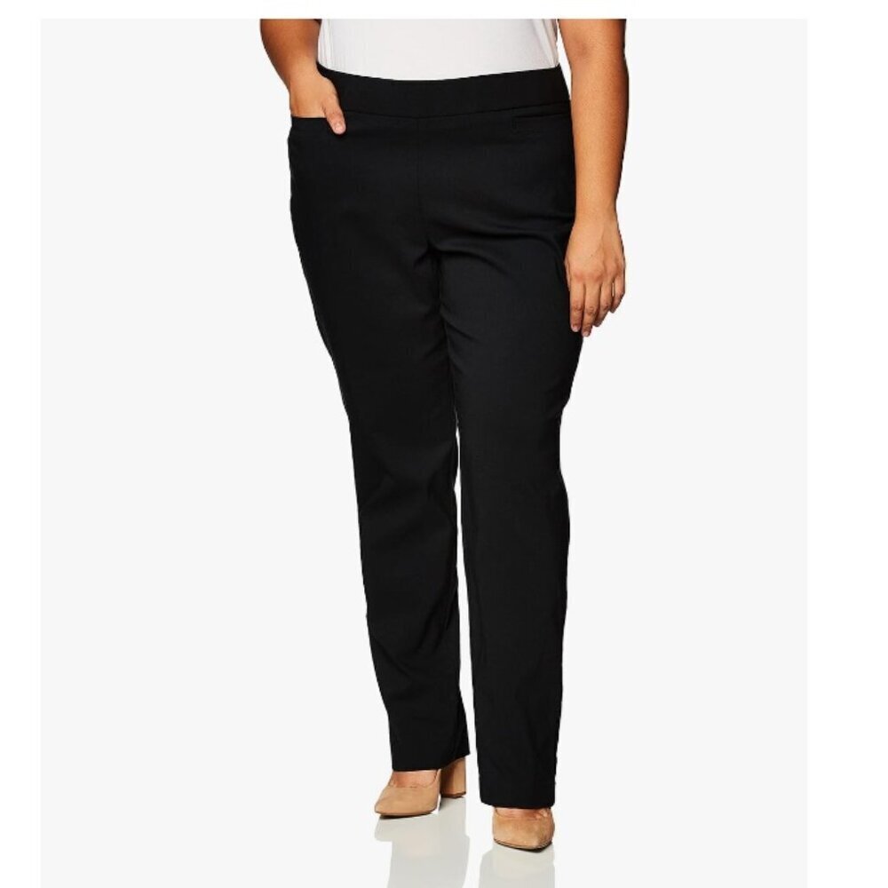 Briggs New York Women's Plus Size Super Stretch Millennium Welt Pocket Pull on